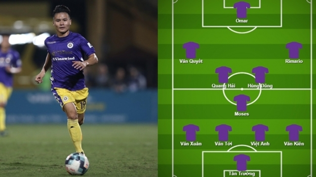Đội hình dự kiến giúp Hà Nội FC "đòi nợ" trước Sài Gòn FC