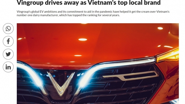 Nỗ lực vì cộng đồng giúp Vingroup trở thành thương hiệu nội địa được yêu thích nhất