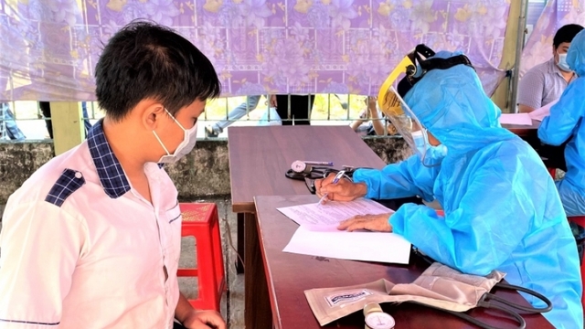 Sóc Trăng triển khai tiêm vaccine phòng Covid-19 cho học sinh