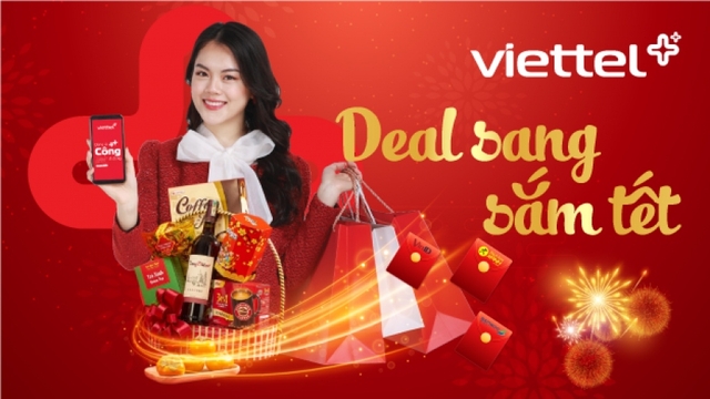 "Deal sang sắm Tết" - Ngập tràn ưu đãi cùng Viettel ++