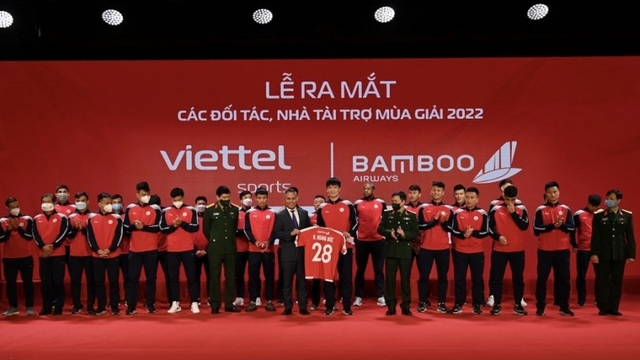 Bamboo Airways là nhà vận chuyển chính thức của CLB bóng đá Viettel mùa giải 2022
