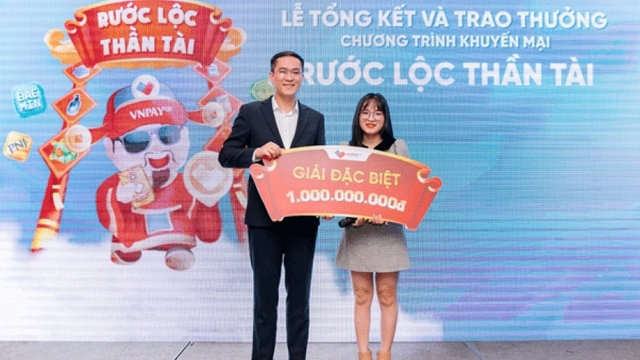 Giải thưởng 1 tỷ đồng của VNPAY chính thức có chủ