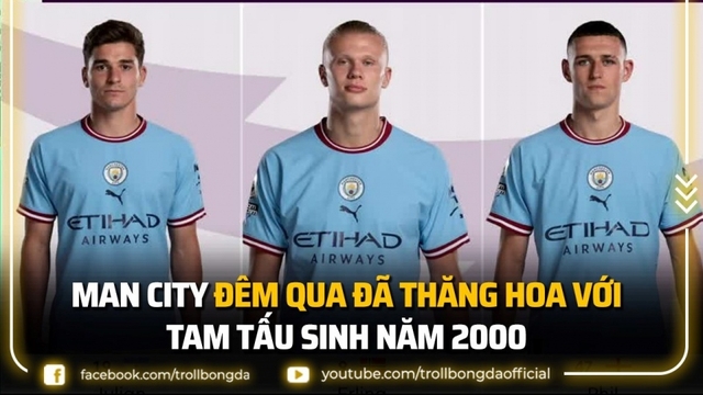 Biếm họa 24h: Man City thăng hoa nhờ Haaland và ''dòng máu trẻ''