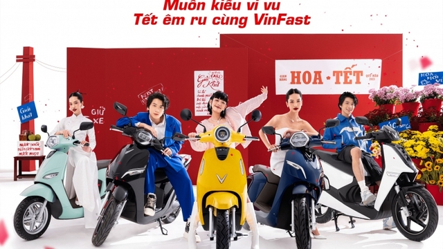VinFast “lì xì” mạnh tay cho khách hàng mua xe máy điện