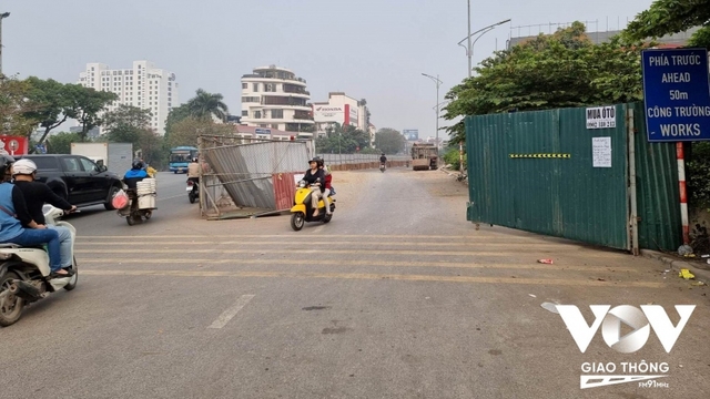 Ì ạch thi công dự án giao thông Âu Cơ – Nghi Tàm, Xuân Diệu