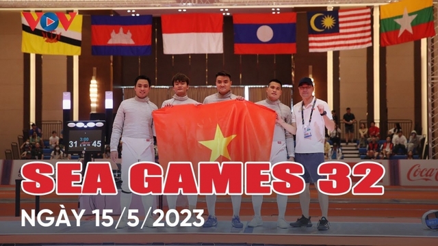 Bản tin SEA Games 32 ngày 15/5: TTVN vượt mốc 120 HCV