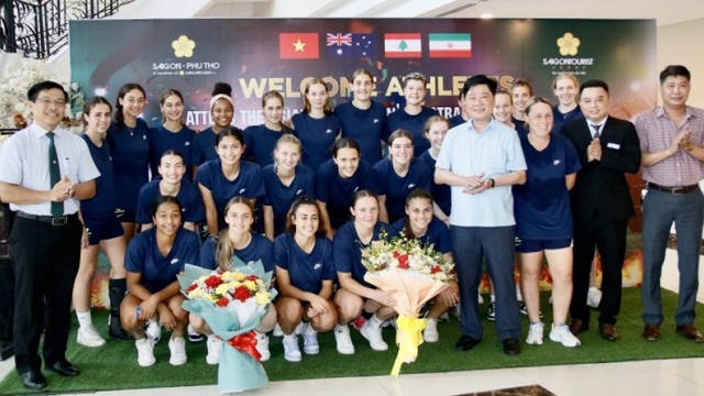 U20 nữ Australia đến Phú Thọ tham dự Vòng loại U20 nữ châu Á 2024