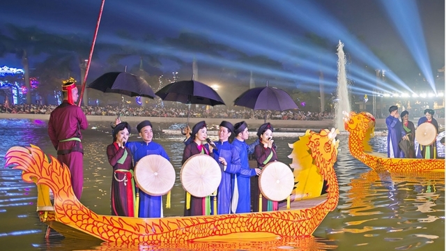 Bắc Ninh tổ chức chương trình hát quan họ trên thuyền mừng Quốc khánh