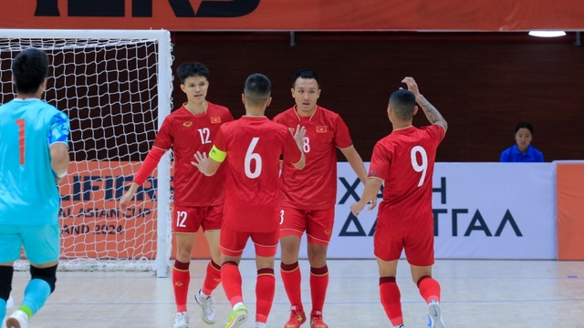 ĐT Futsal Việt Nam nhận tin vui từ AFC trên hành trình săn vé World Cup