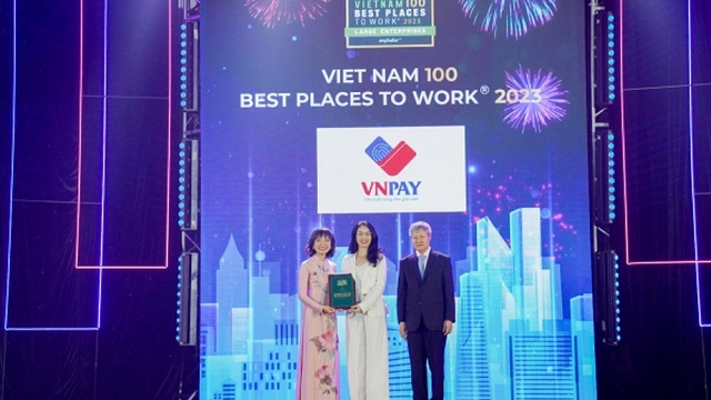 VNPAY được vinh danh trong Top 40 Nơi làm việc tốt nhất Việt Nam