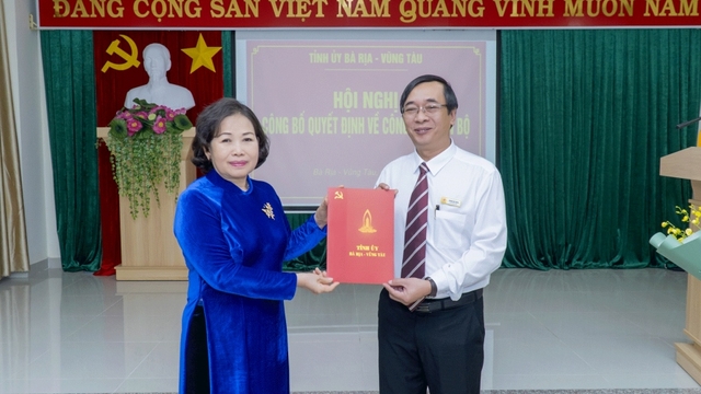 Ông Trương Đức Nghĩa làm Tổng Biên tập Báo Bà Rịa - Vũng Tàu