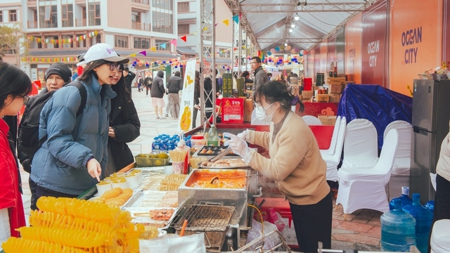 Hội chợ Xuân "đỉnh của chóp" tại Ocean City hút du khách những ngày giáp Tết