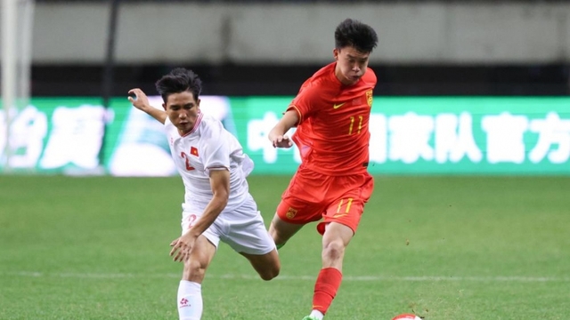 U19 Việt Nam thua U19 Trung Quốc trong trận mở màn giải U19 quốc tế