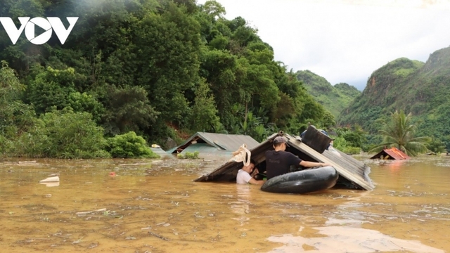 Nghĩa tình trong mưa lũ ở vùng cao Sơn La