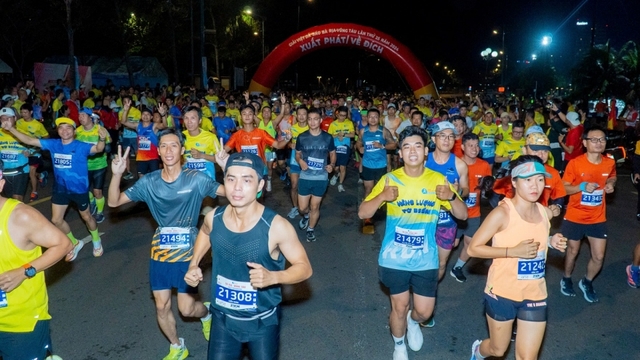 Gần 3.200 runners trải nghiệm cung đường ven biển ở TP.Vũng Tàu