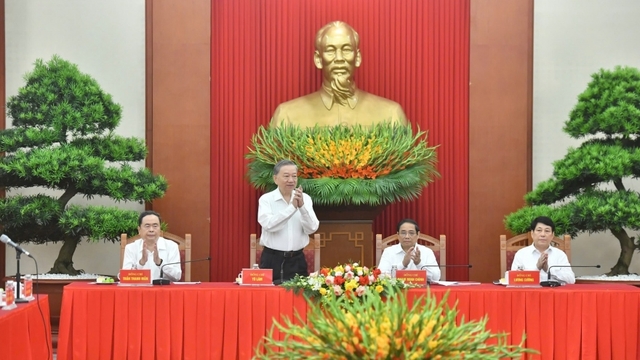 Toàn văn phát biểu của Tổng Bí thư, Chủ tịch nước Tô Lâm tại Hội nghị gặp mặt lãnh đạo, nguyên lãnh đạo Đảng, Nhà nước