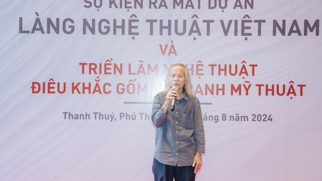 Ra mắt dự án “Làng nghệ thuật Việt Nam”