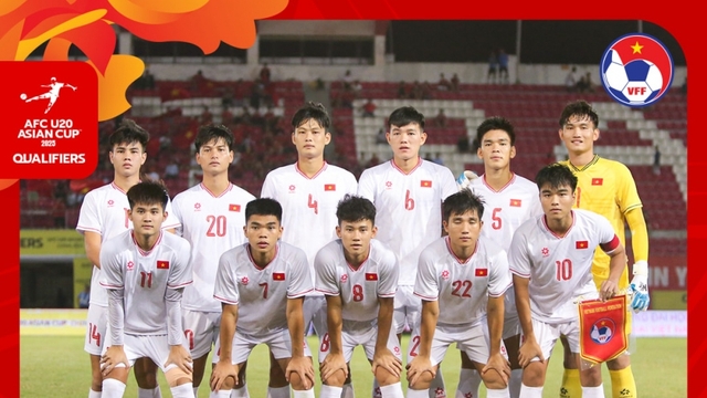 Bảng xếp hạng vòng loại U20 châu Á 2025: U20 Việt Nam rộng cửa đi tiếp