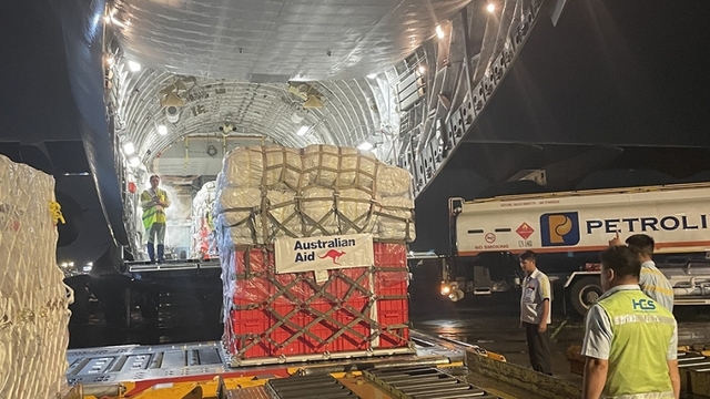 Quốc tế tiếp tục hỗ trợ Việt Nam khắc phục hậu quả bão Yagi