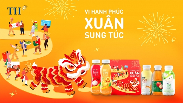 Gửi trao vị hạnh phúc, đón xuân tròn đầy cùng bộ sản phẩm Tết từ TH – lựa chọn gắn kết yêu thương