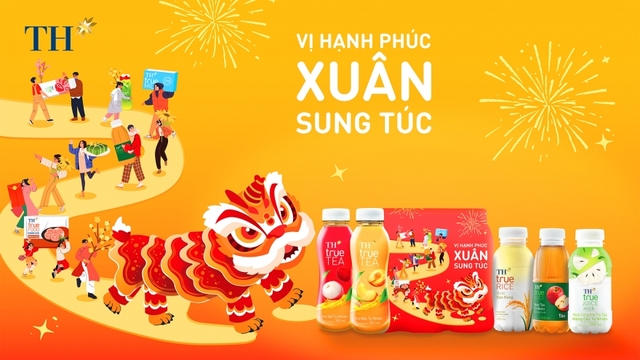 Gửi trao vị hạnh phúc, đón xuân tròn đầy cùng bộ sản phẩm Tết từ TH – lựa chọn gắn kết yêu thương