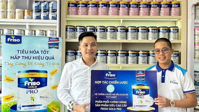 FRISO GOLD PRO 100% nhập khẩu từ Hà Lan đã có mặt tại Đà Nẵng