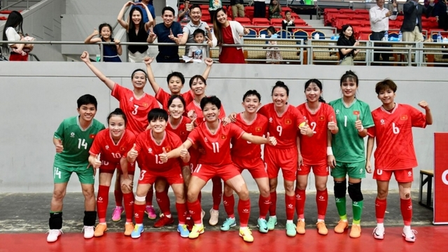 ĐT Futsal nữ Việt Nam tranh vé World Cup với 3 đội bóng Đông Nam Á