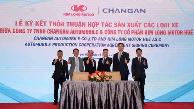 Kim Long Motor Huế hợp tác với tập đoàn ô tô Trung Quốc sản xuất xe du lịch