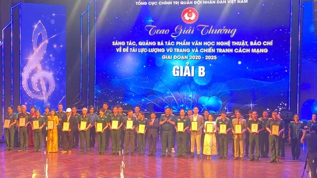 VOV đạt giải A báo chí về đề tài lực lượng vũ trang