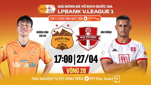 Lịch thi đấu bóng đá Việt Nam hôm nay 27/4