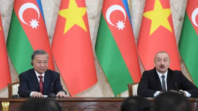 Tổng Bí thư Tô Lâm hội đàm với Tổng thống Azerbaijan Ilham Aliyev