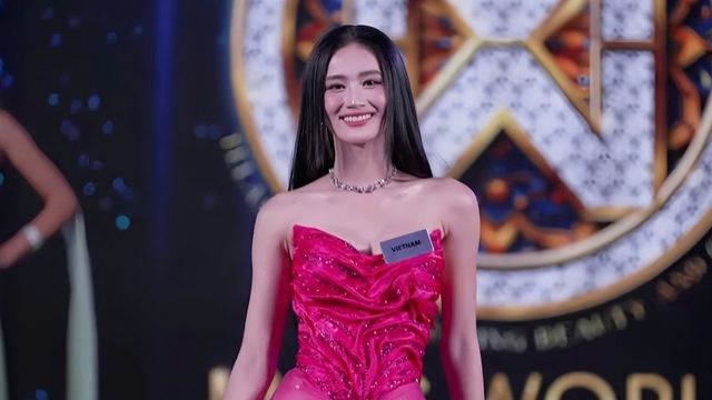 Hoa hậu Ý Nhi trượt top 8 phần thi Top Model ở Miss World 2025