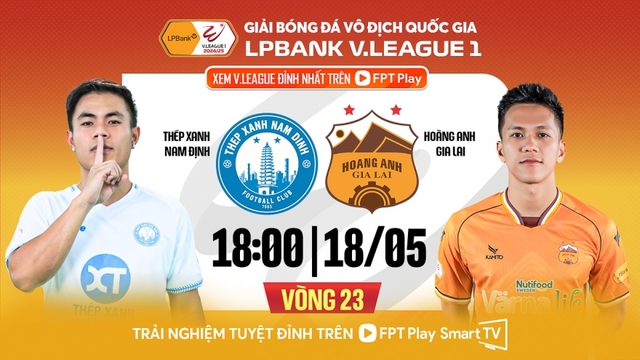 Lịch thi đấu bóng đá Việt Nam hôm nay 18/5
