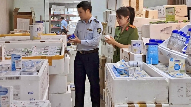 QLTT Hà Nội thu giữ hàng nghìn sản phẩm sữa, thực phẩm dành cho trẻ em