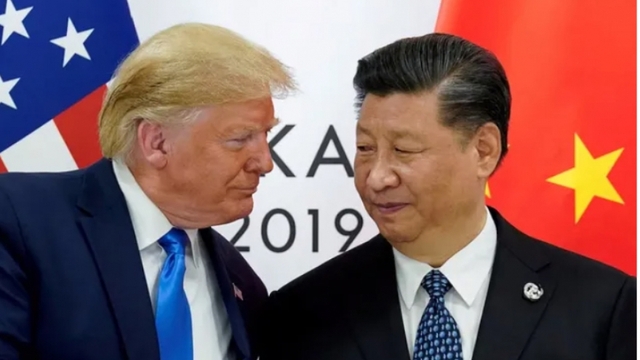 Chủ tịch Trung Quốc Tập Cận Bình điện đàm với Tổng thống Mỹ Donald Trump