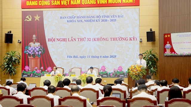 Hội nghị BCH Đảng bộ tỉnh Yên Bái chuẩn bị các nội dung sáp nhập tỉnh