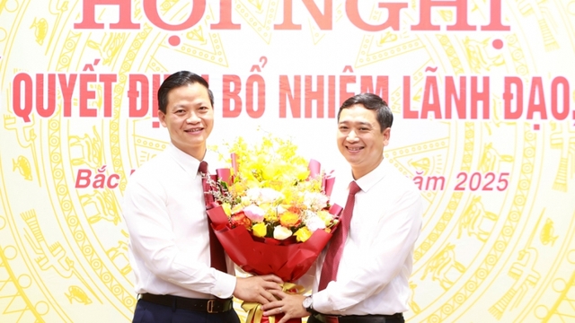 Công bố các quyết định bổ nhiệm lãnh đạo sở, ban, ngành tỉnh Bắc Ninh