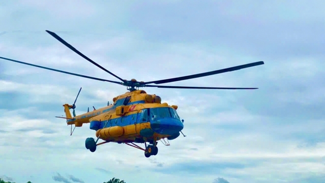 Trực thăng, máy bay không người lái sẵn sàng nhận lệnh cứu hộ, cứu nạn tại Sơn La
