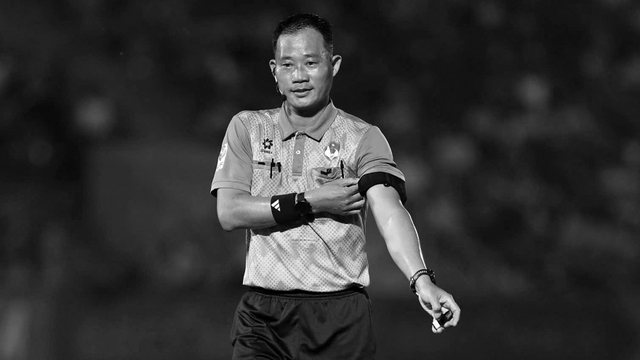 Bóng đá Việt Nam dành phút mặc niệm trọng tài Trần Đình Thịnh