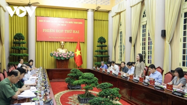 Phiên họp lần thứ 2 của Ban Tổ chức Đại hội Thi đua yêu nước toàn quốc lần thứ XI