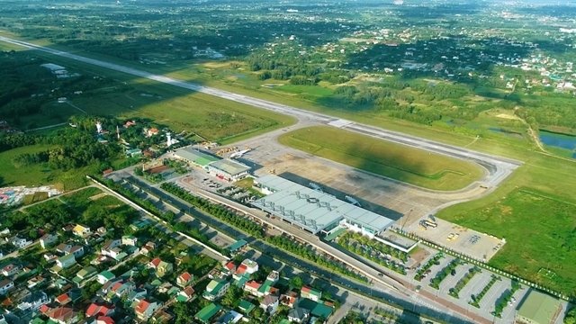 Nghệ An thu hồi 67,5ha đất, mở rộng sân bay Vinh