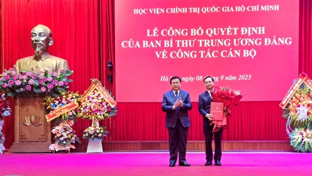 Ông Dương Trung Ý tiếp tục giữ chức Phó GĐ Học viện Chính trị quốc gia Hồ Chí Minh