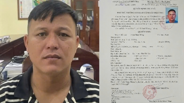 Đối tượng truy nã đặc biệt sa lưới sau nhiều ngày lẩn trốn