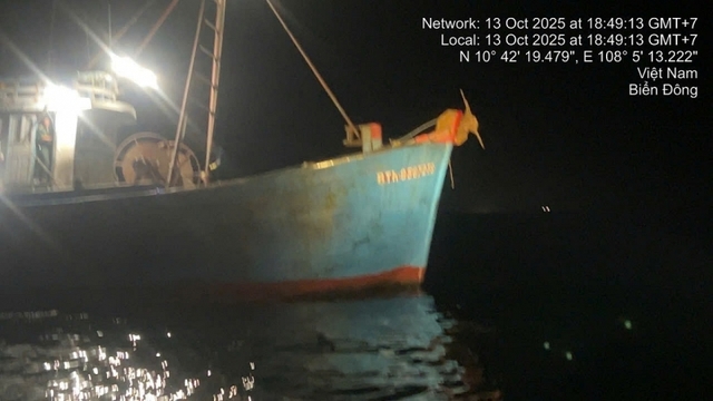 Phát hiện 2 tàu cá vi phạm quy định về vùng khai thác thủy sản ở Lâm Đồng