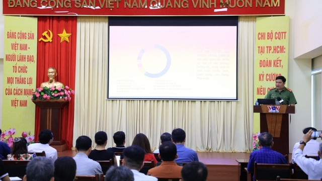 Công an TP.HCM tập huấn nghiệp vụ bảo vệ bí mật nhà nước cho các đơn vị thuộc VOV