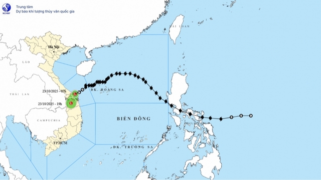 Tin cuối cùng về cơn bão số 12