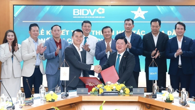 BIDV tăng cường hợp tác với các doanh nghiệp Sao Vàng đất Việt