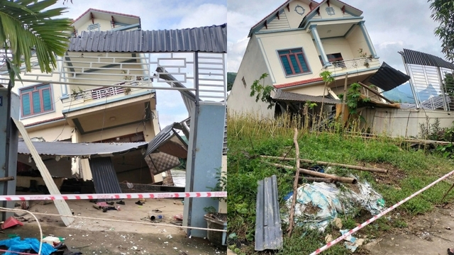 Lũ cuốn nhà tiền tỷ, hộ gia đình ở Tuyên Quang ngậm ngùi cảnh màn trời chiếu đất