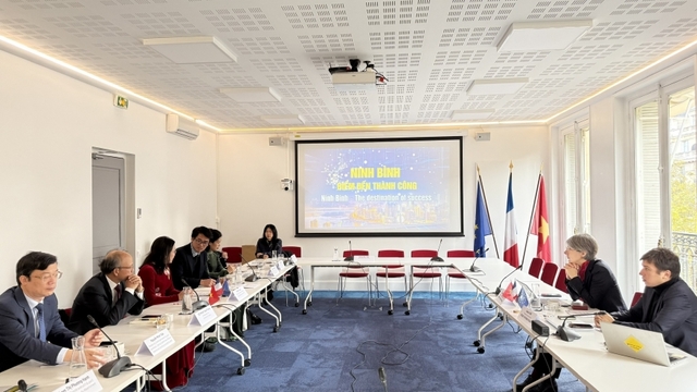Tăng cường hợp tác đầu tư giữa tỉnh Ninh Bình và Pháp