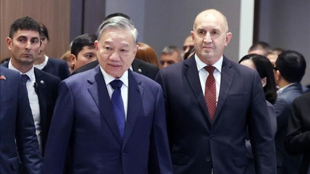 Tổng Bí thư Tô Lâm và Tổng thống Bulgaria dự diễn đàn doanh nghiệp Việt-Bulgaria